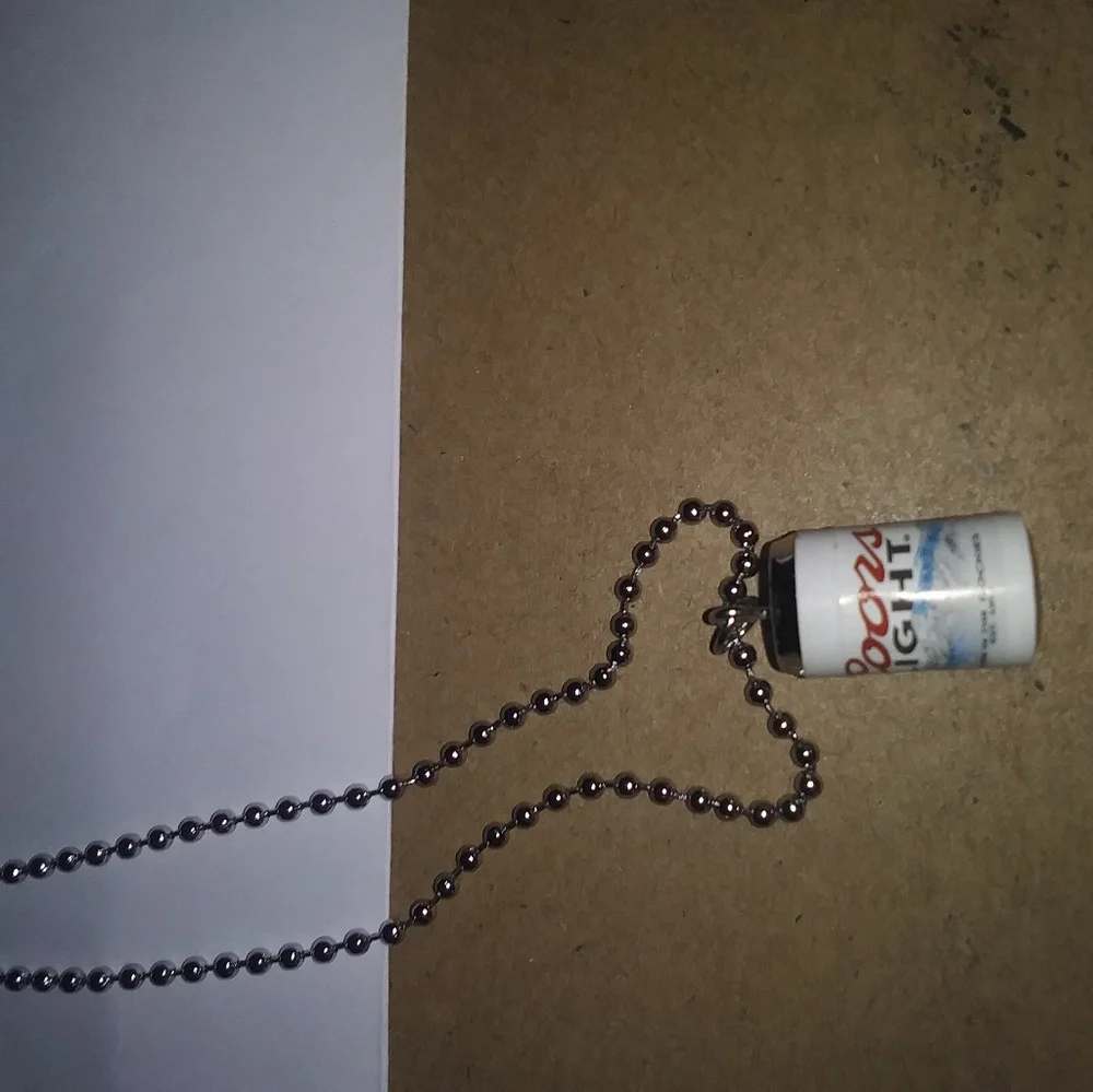 Coors Light Necklace